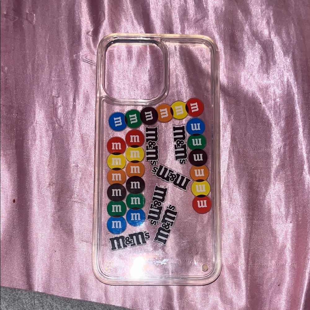 Clear M&M's Phone Case
